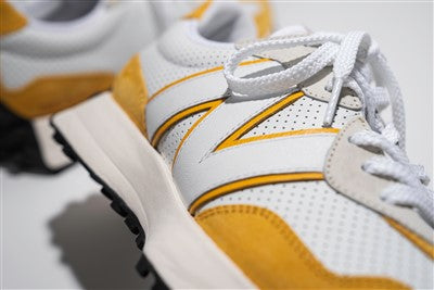 A nod to the â€™70s running trend: New Balance releases the 327 Primary Pack