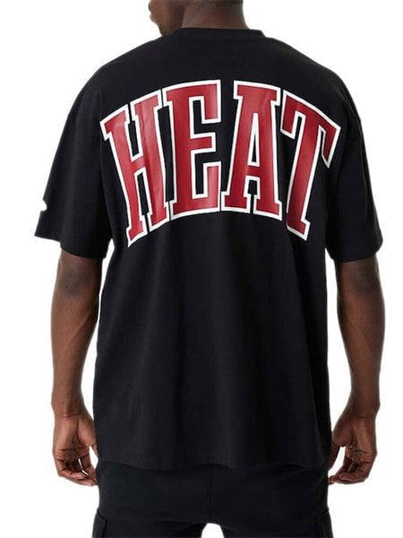 NEW ERA NBA MIAMI HEAT INFILL LOGO OVER-SIZED TEE