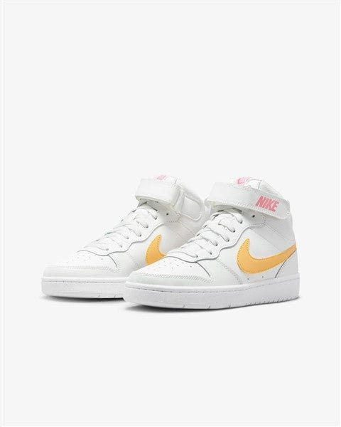 White nikes hot sale grade school