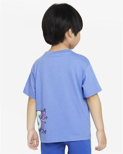 NIKE SPORTSWEAR "ART OF PLAY"RELAXED GRAPHIC TEE_ PRESCHOOL