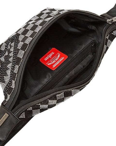 SPRAYGROUND TRINITY CHECKERED CROSSBODY BAG The Cross Trainer