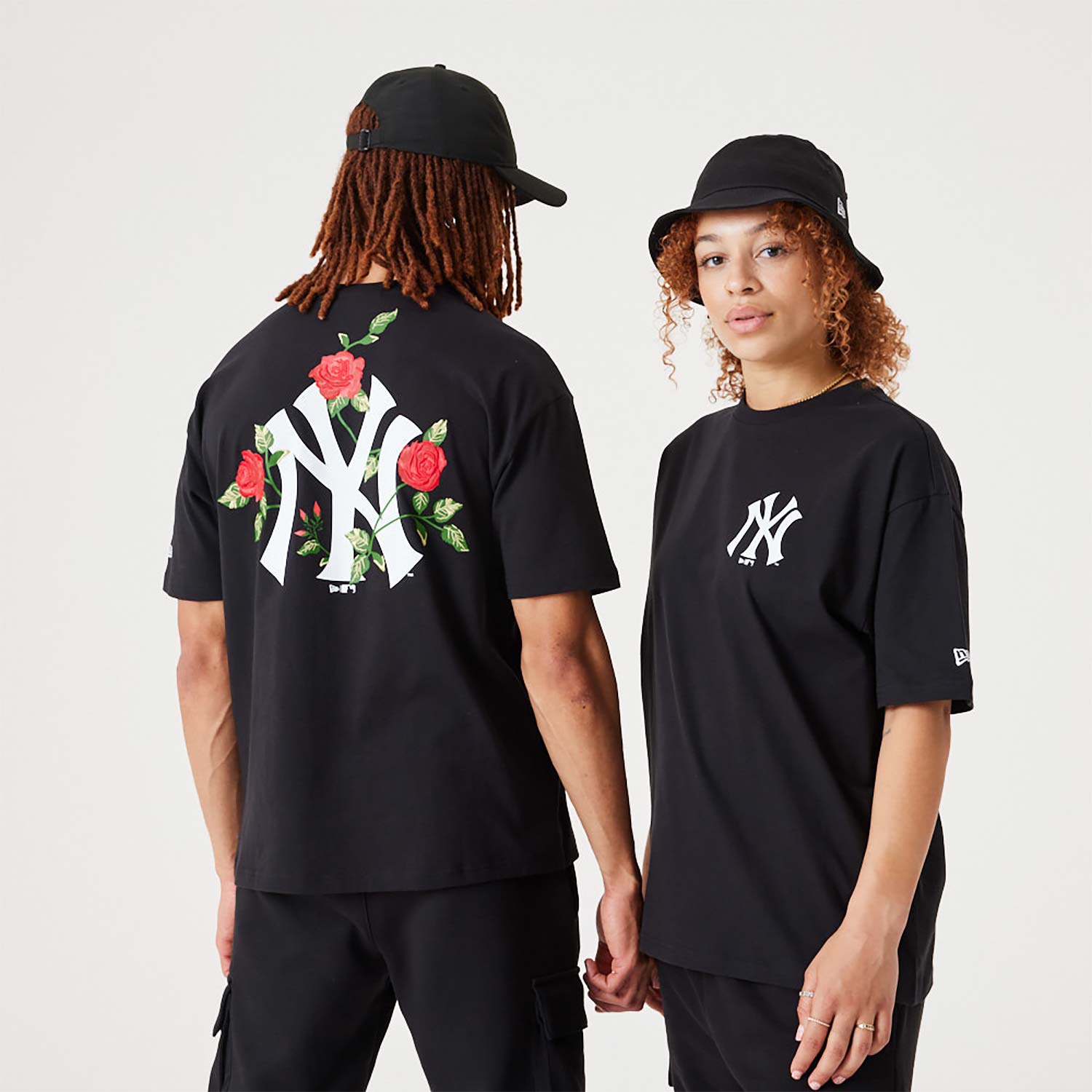 NEW ERA NY YANKEES MLB FLORAL GRAPHIC OVER-SIZED TEE - The Cross Trainer