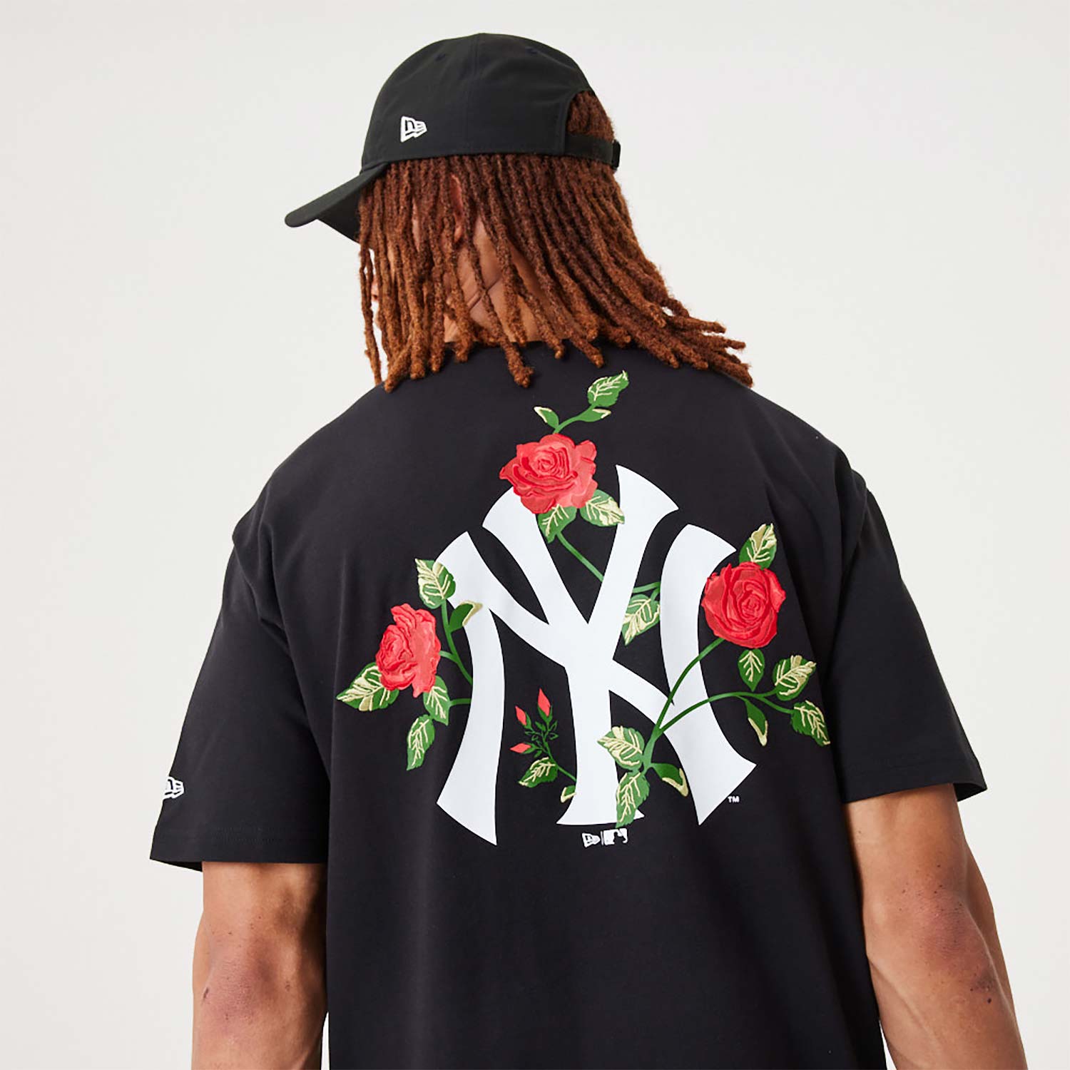 NEW ERA NY YANKEES MLB FLORAL GRAPHIC OVER-SIZED TEE - The Cross Trainer