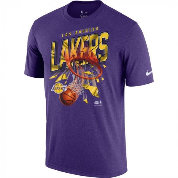 Men's Los Angeles Lakers Nike Gold Essential Heritage Performance T-Shirt