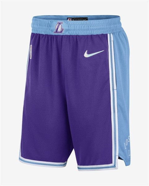 Lakers city store edition shorts purple