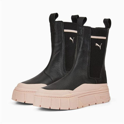 PUMA MAYZE STACK CASUAL CHELSEA BOOTS