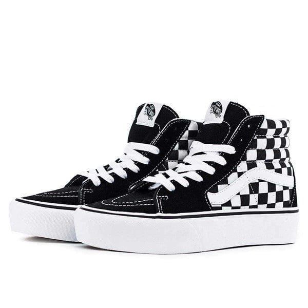 Vans sk8 hi platform 2.0 online damier