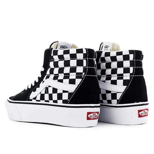 Sk8 hi hotsell platform 2.0 checkerboard